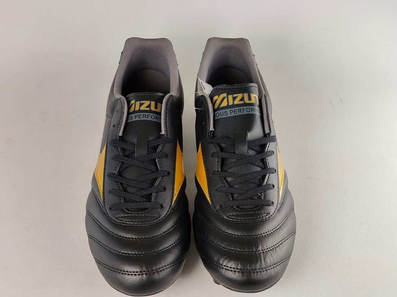 Mizuno Morelia II Club FG Black Gold Football Boots