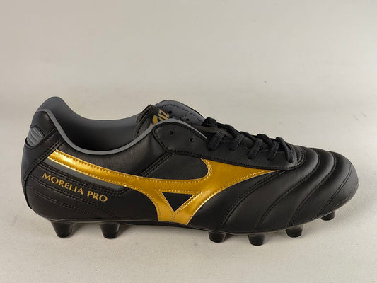 Mizuno Morelia II Pro FG Black Gold Football Boots – EU 42
