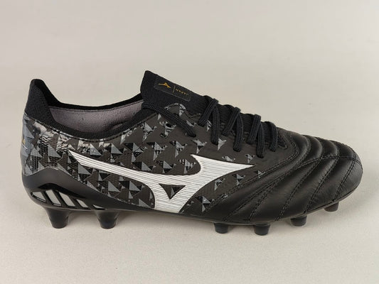 Mizuno Morelia Neo III β Japan FG Black Silver Football Boots