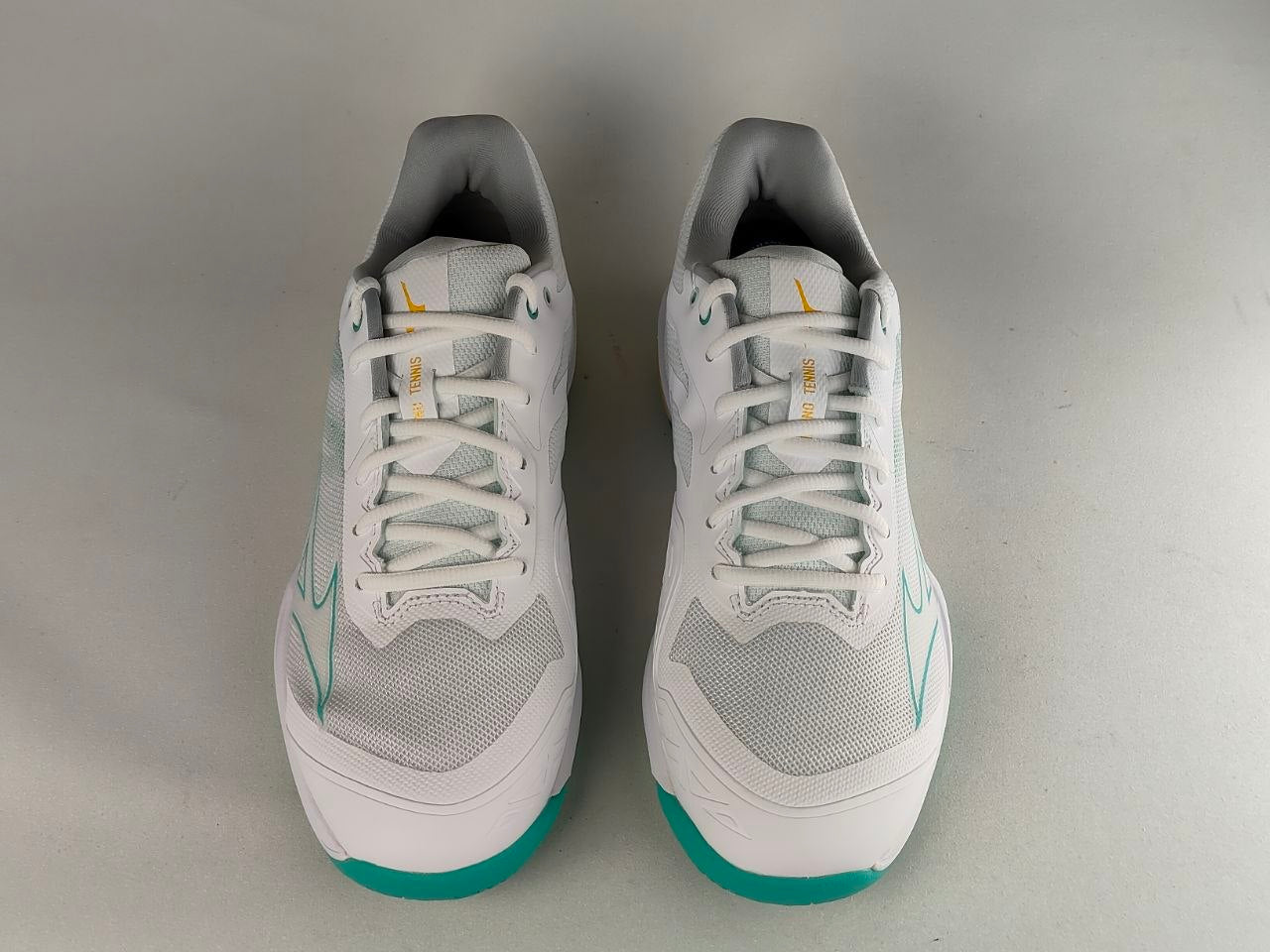 Mizuno-Wave-Exceed-Light-AC-Women-Tennis-Shoes-White-Turquoise-Hi-Vis-Yellow-