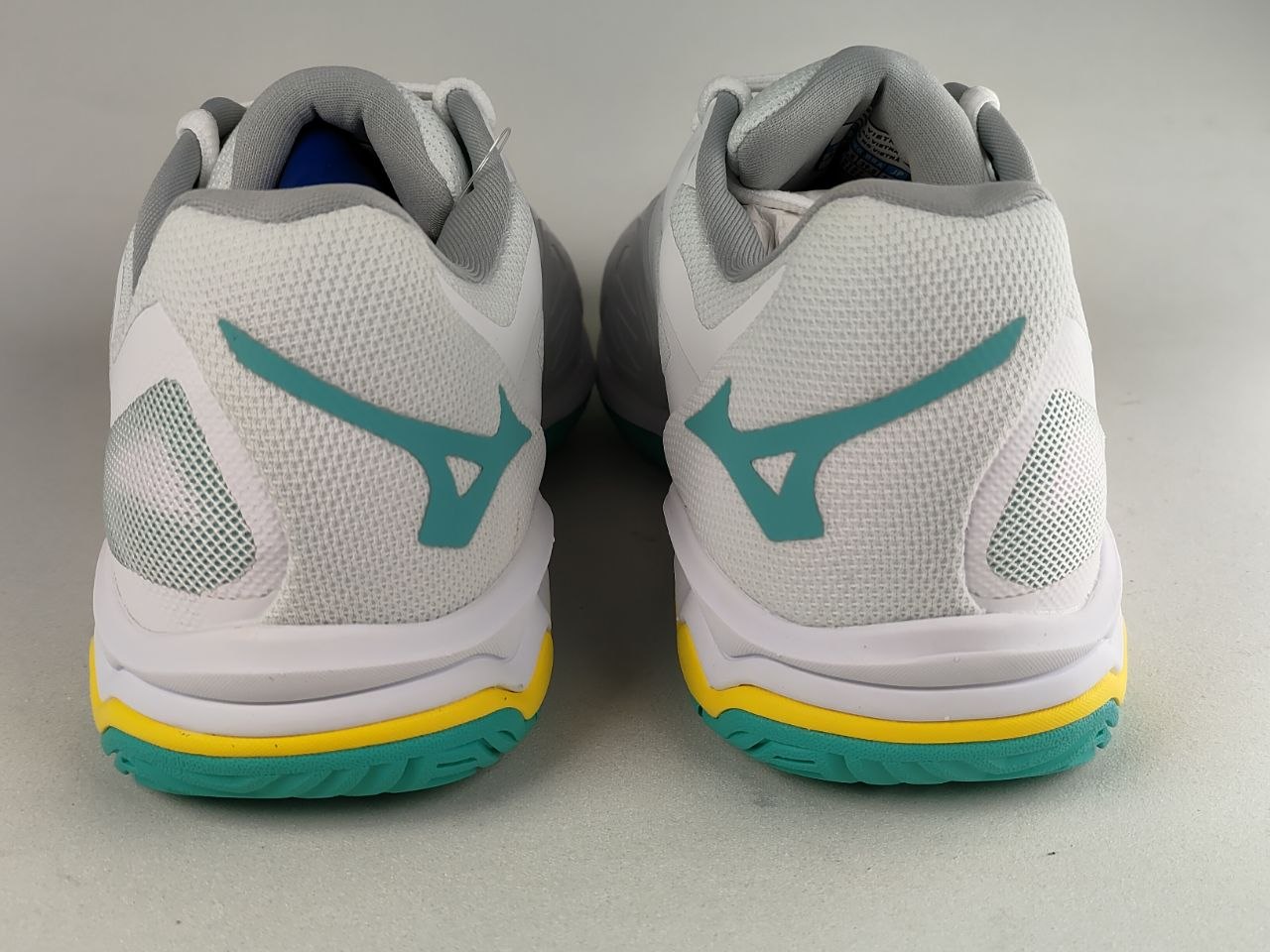 Mizuno-Wave-Exceed-Light-AC-Women-Tennis-Shoes-White-Turquoise-Hi-Vis-Yellow-