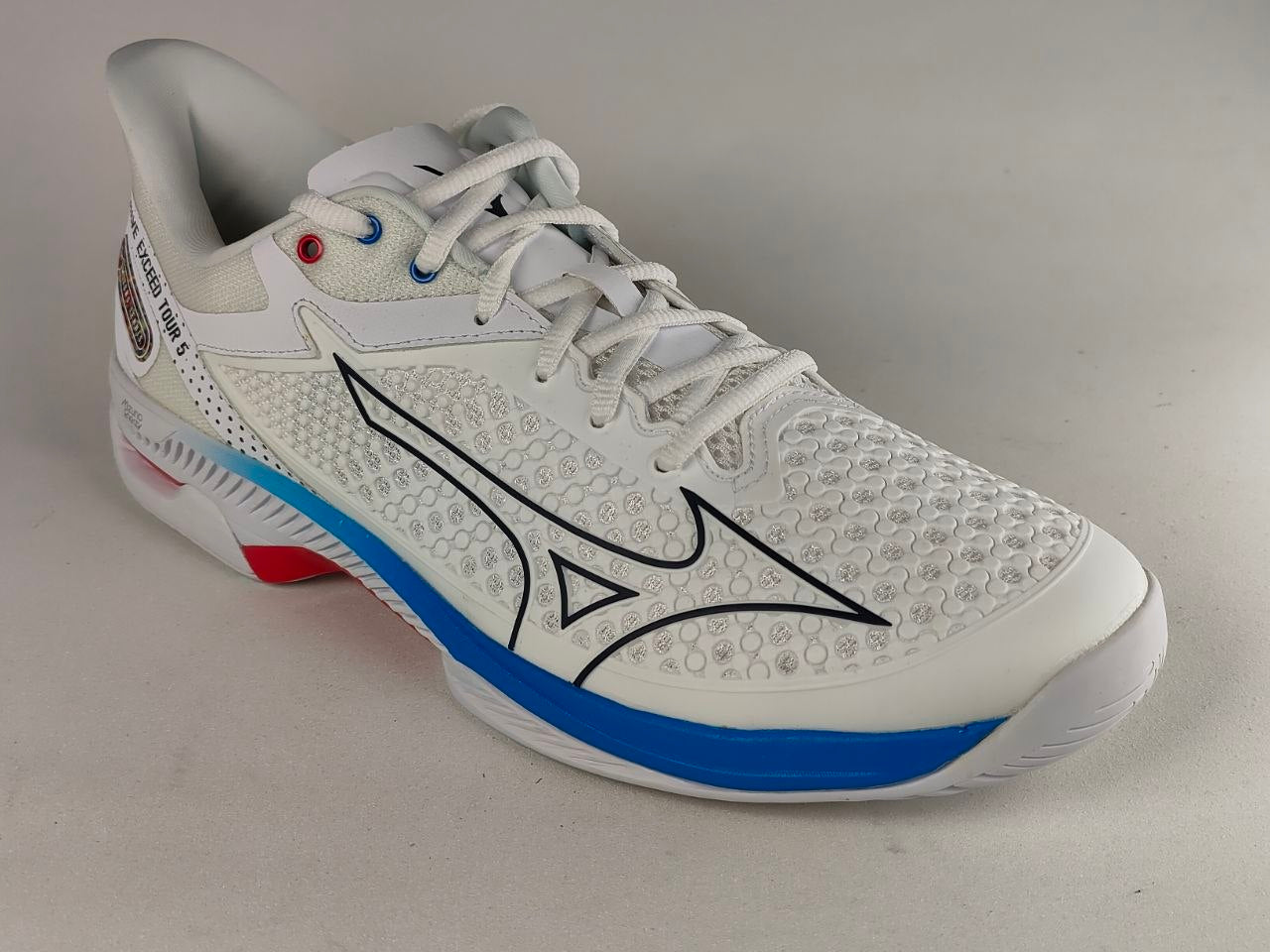 Mizuno-Wave-Exceed-Tour-5-AC-Tennis-Shoes-White-Blue-Red-