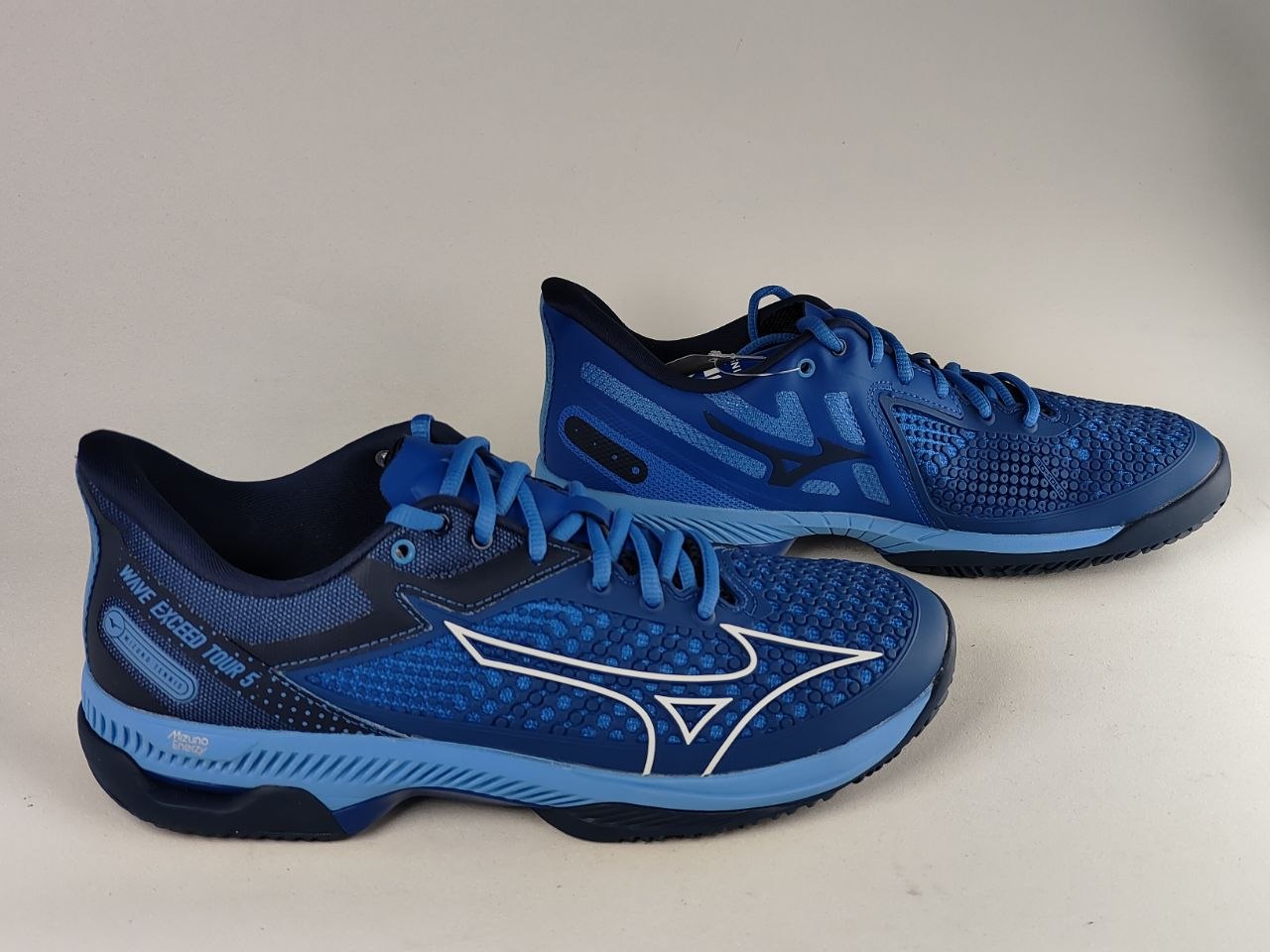 Mizuno Wave Exceed Tour 5 CC Tennis Shoes – True Blue / White