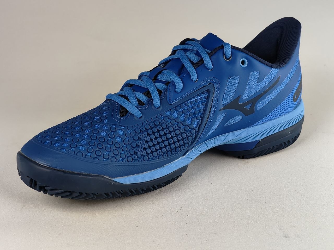 Mizuno Wave Exceed Tour 5 CC Tennis Shoes – True Blue / White