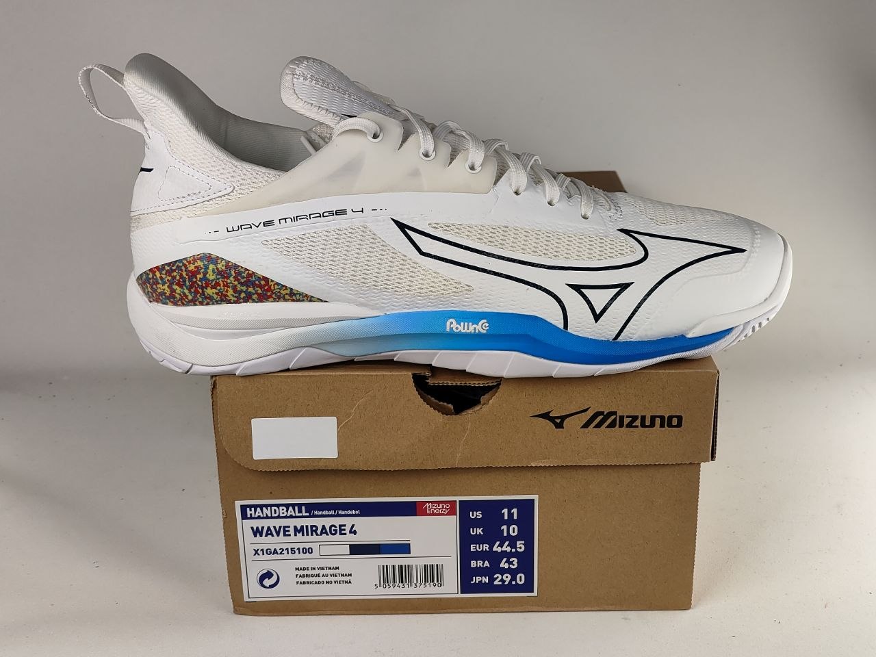 Mizuno-Wave-Mirage-4-Handball-Shoes-White-Black-Blue-