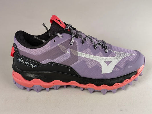 Mizuno-Wave-Mujin-9-Women’s-Trail-Running-Shoes-Lavender-Black-Coral-Pink-