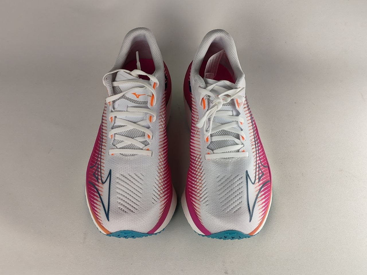 Mizuno Wave Rebellion Pro White Pink Running Shoes Women