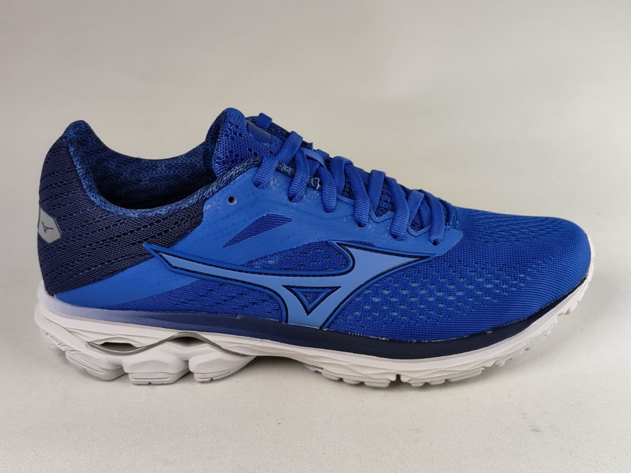 Mizuno-Wave-Rider-23-Women’s-Running-Shoes-Royal-Blue-Navy-White-