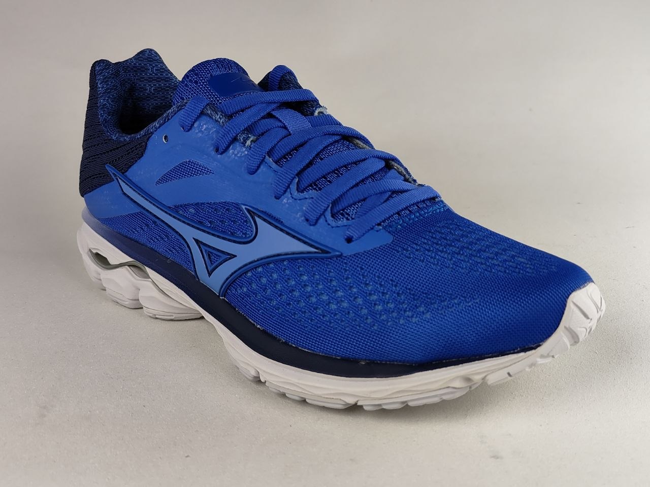 Mizuno-Wave-Rider-23-Women’s-Running-Shoes-Royal-Blue-Navy-White-