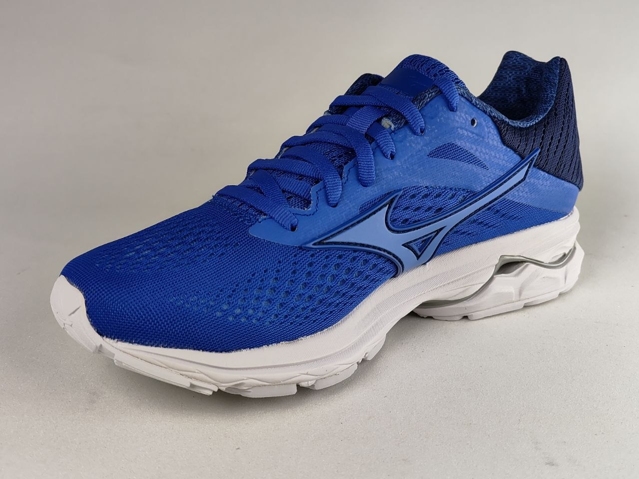 Mizuno-Wave-Rider-23-Women’s-Running-Shoes-Royal-Blue-Navy-White-