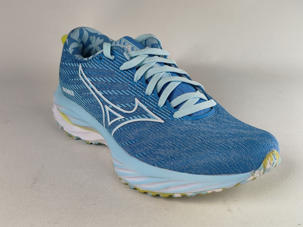 Mizuno-Wave-Rider-26-Women's-Running-Shoes-Blue-Mint-Green-White-