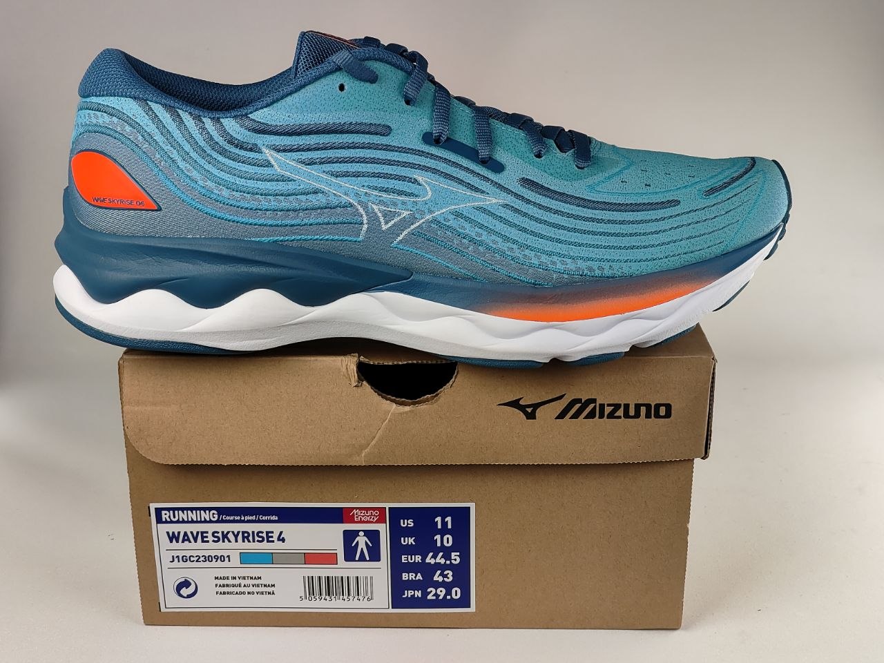 Mizuno-Wave-Skyrise-4-Running-Shoes-Blue-Turquoise-Coral-White-