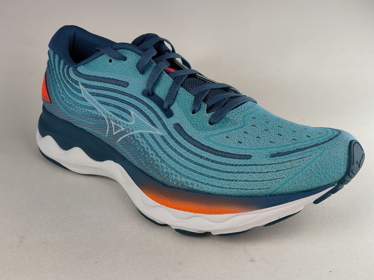 Mizuno-Wave-Skyrise-4-Running-Shoes-Blue-Turquoise-Coral-White-