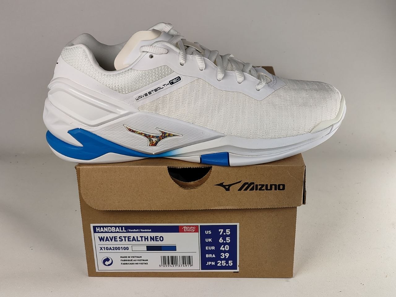 Mizuno-Wave-Stealth-Neo-Handball-Shoes-White-Royal-Blue-