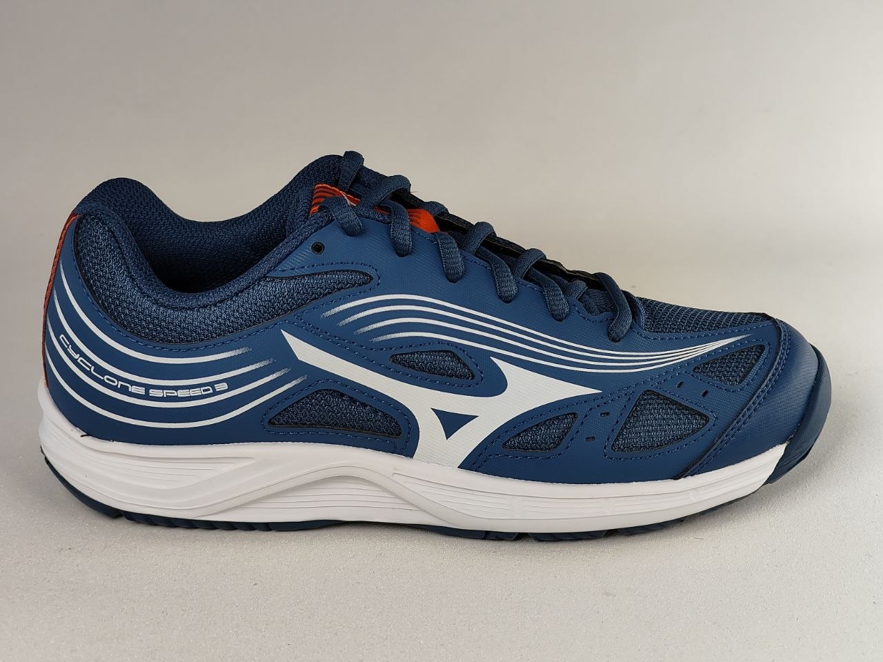 Mizuno Cyclone Speed 3 Indoor Court Shoes – Blue White-