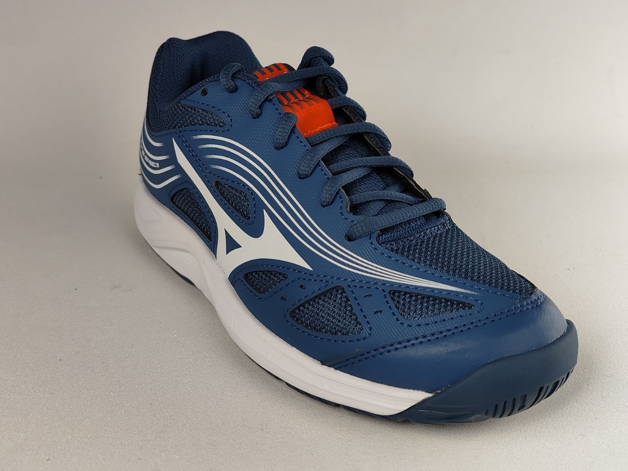 Mizuno Cyclone Speed 3 Indoor Court Shoes – Blue White-