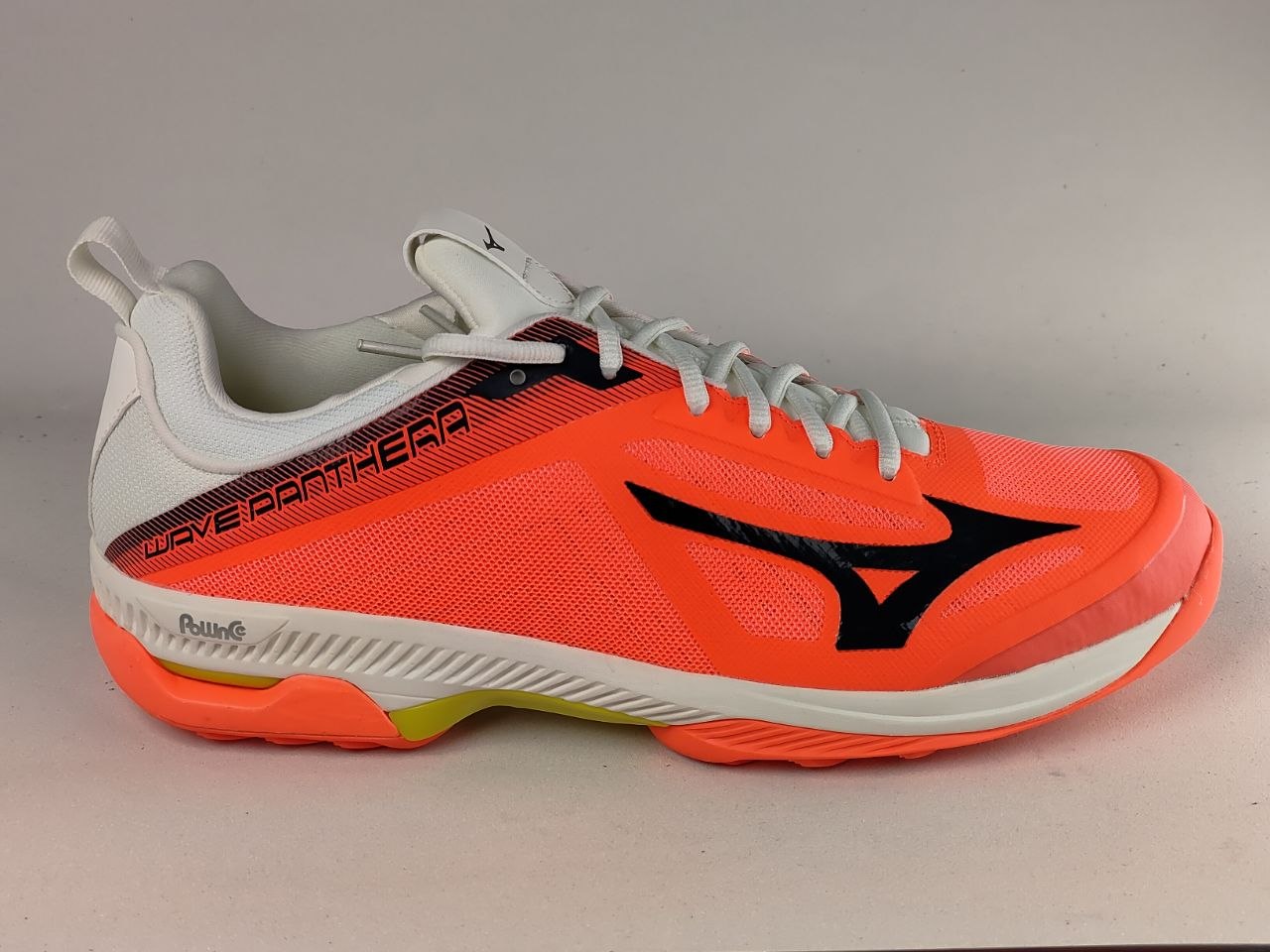 Mizuno Wave Panthera Field Hockey Shoes – Coral Red  White  Black