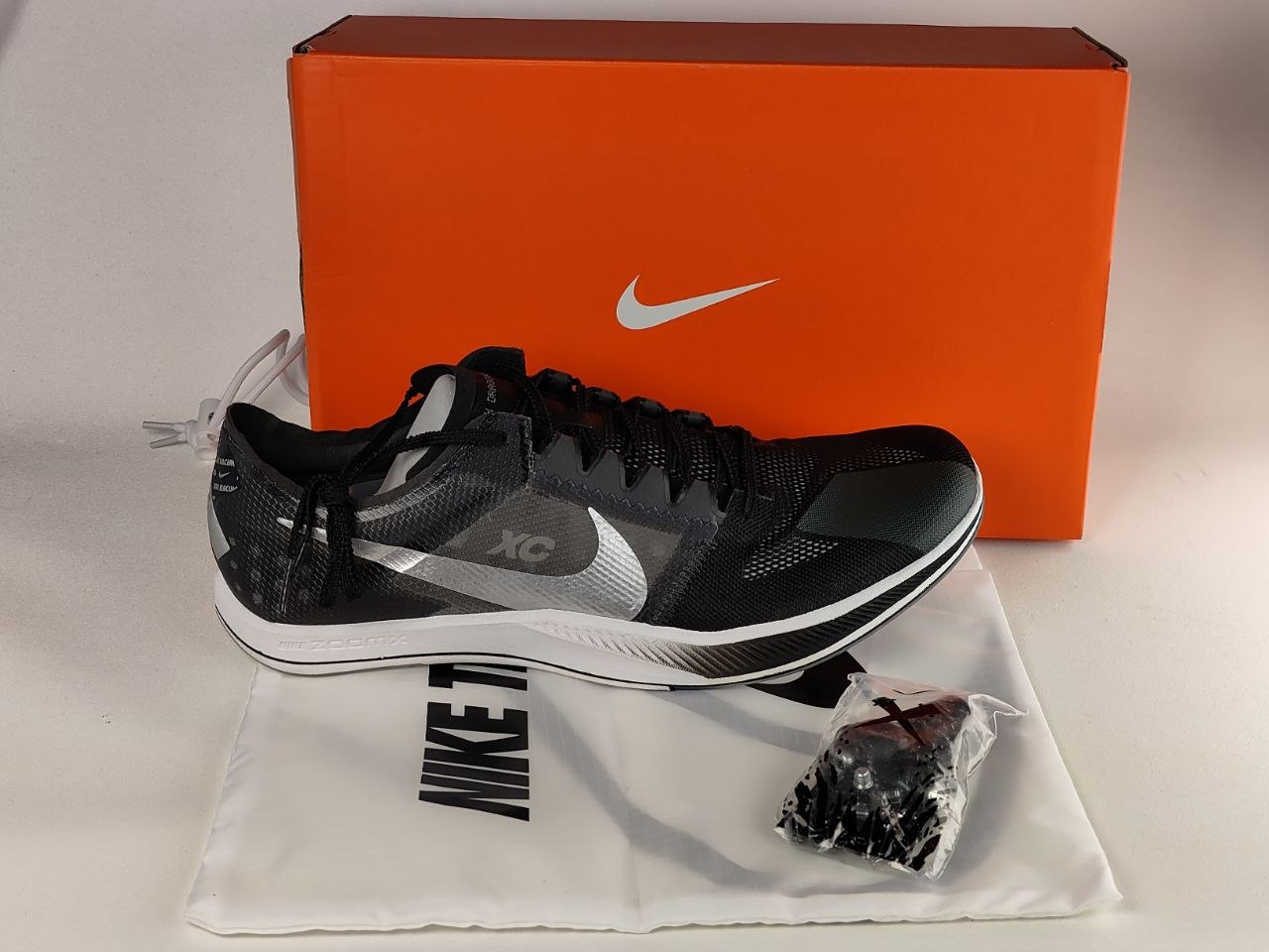 Nike-ZoomX-Dragonfly-XC-Black-Metallic-Silver-Racing-Shoes-