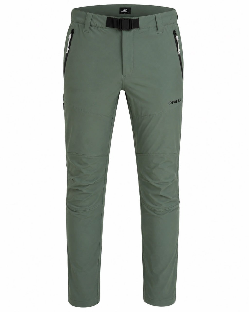 Green ONeill Hybrid Soft shell Outdoor Pants - front view