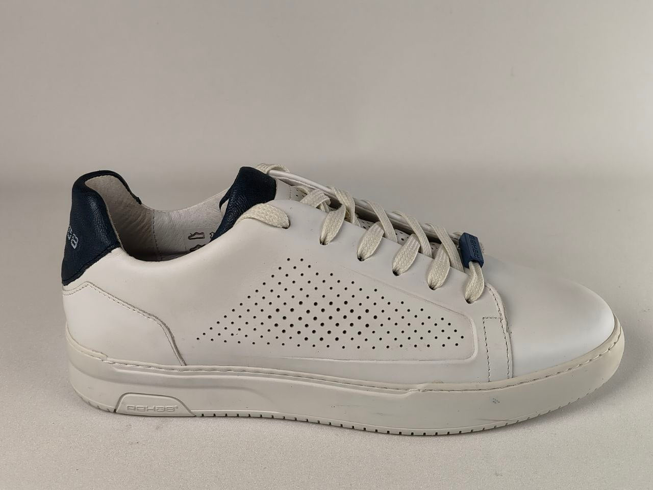 Rehab Nazar White Leather Sneakers