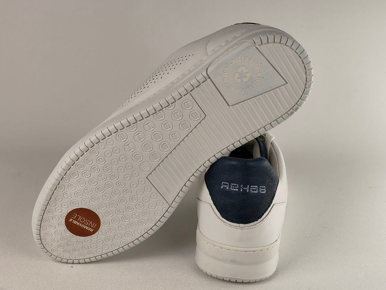 Rehab Nazar White Leather Sneakers
