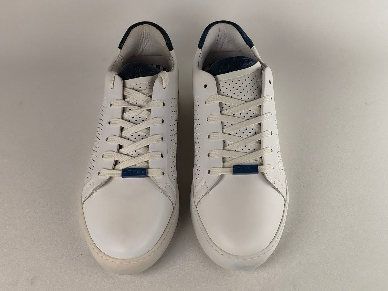 Rehab Nazar White Leather Sneakers