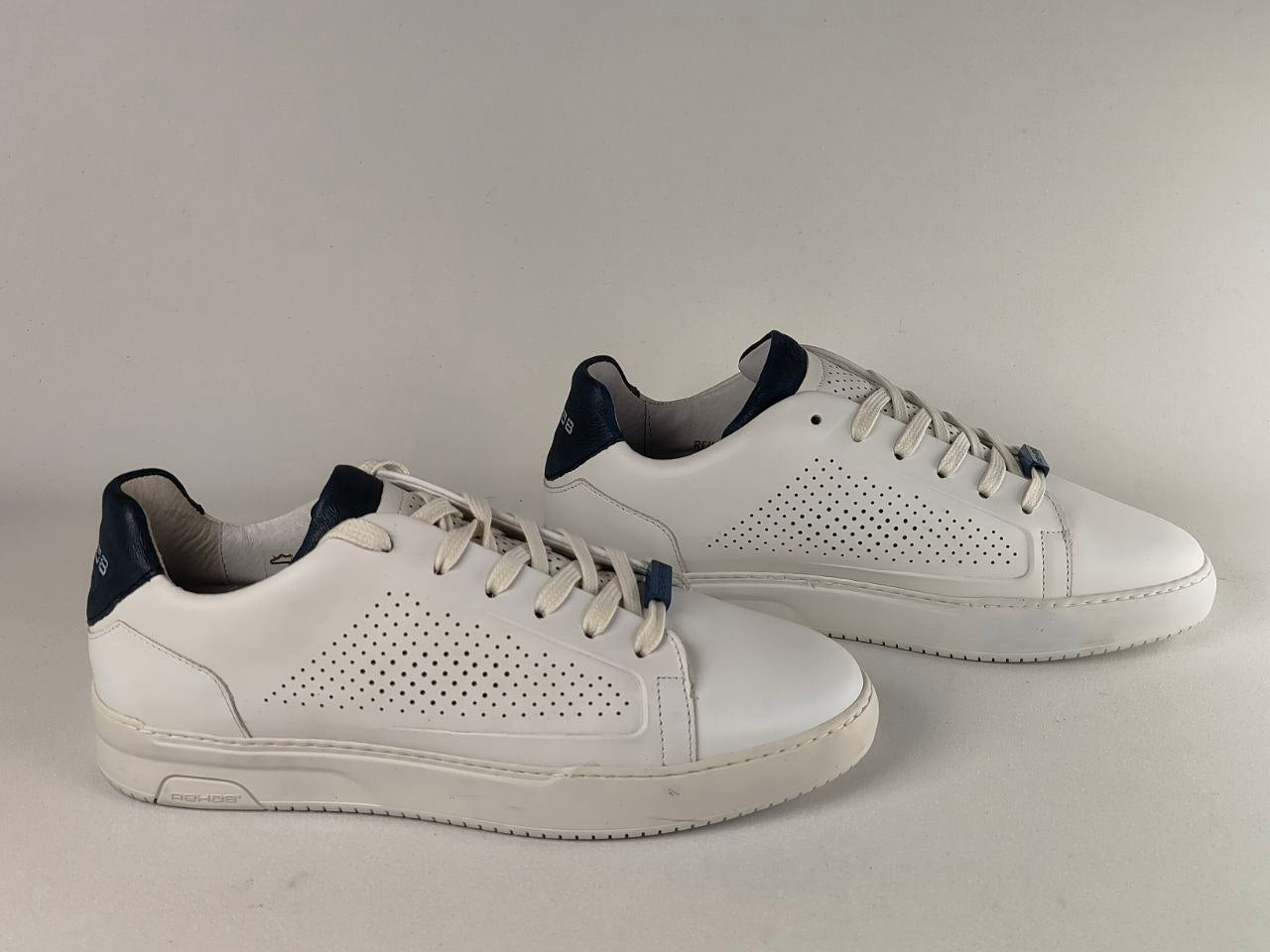 Rehab Nazar White Leather Sneakers