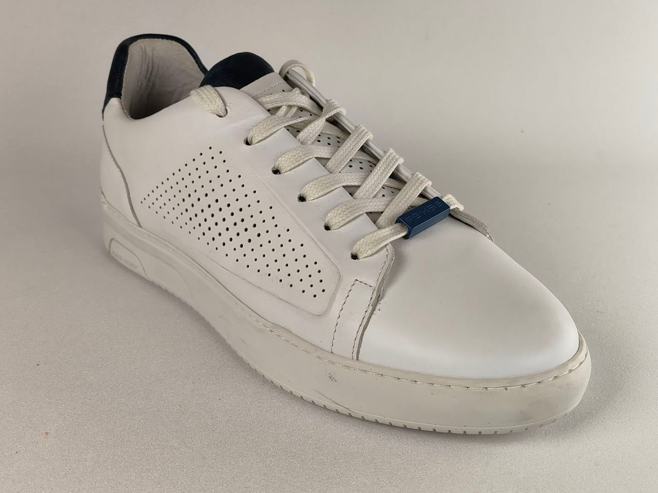 Rehab Nazar White Leather Sneakers