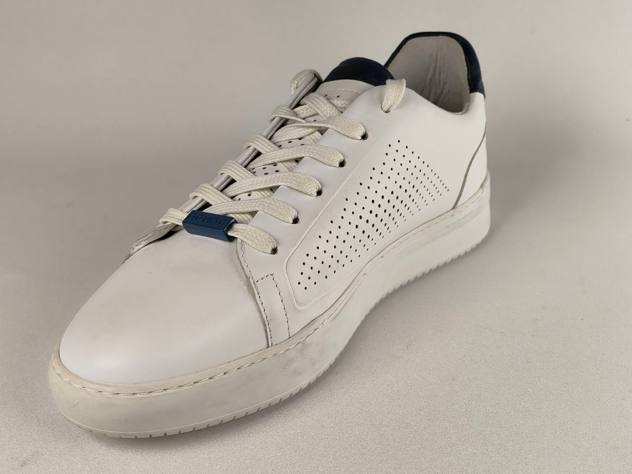 Rehab Nazar White Leather Sneakers
