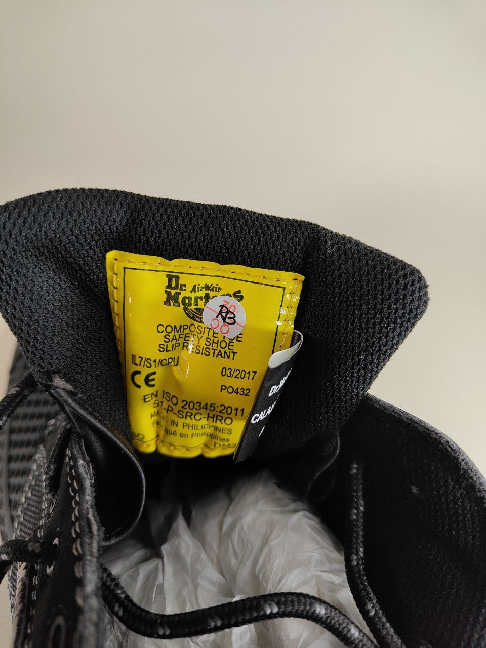 Dr. Martens Industrial Safety Shoes CALAMUSLOS1P