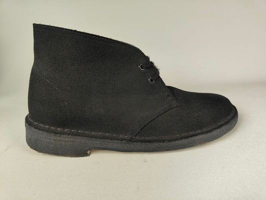 Clarks Desert Boot - Black Suede