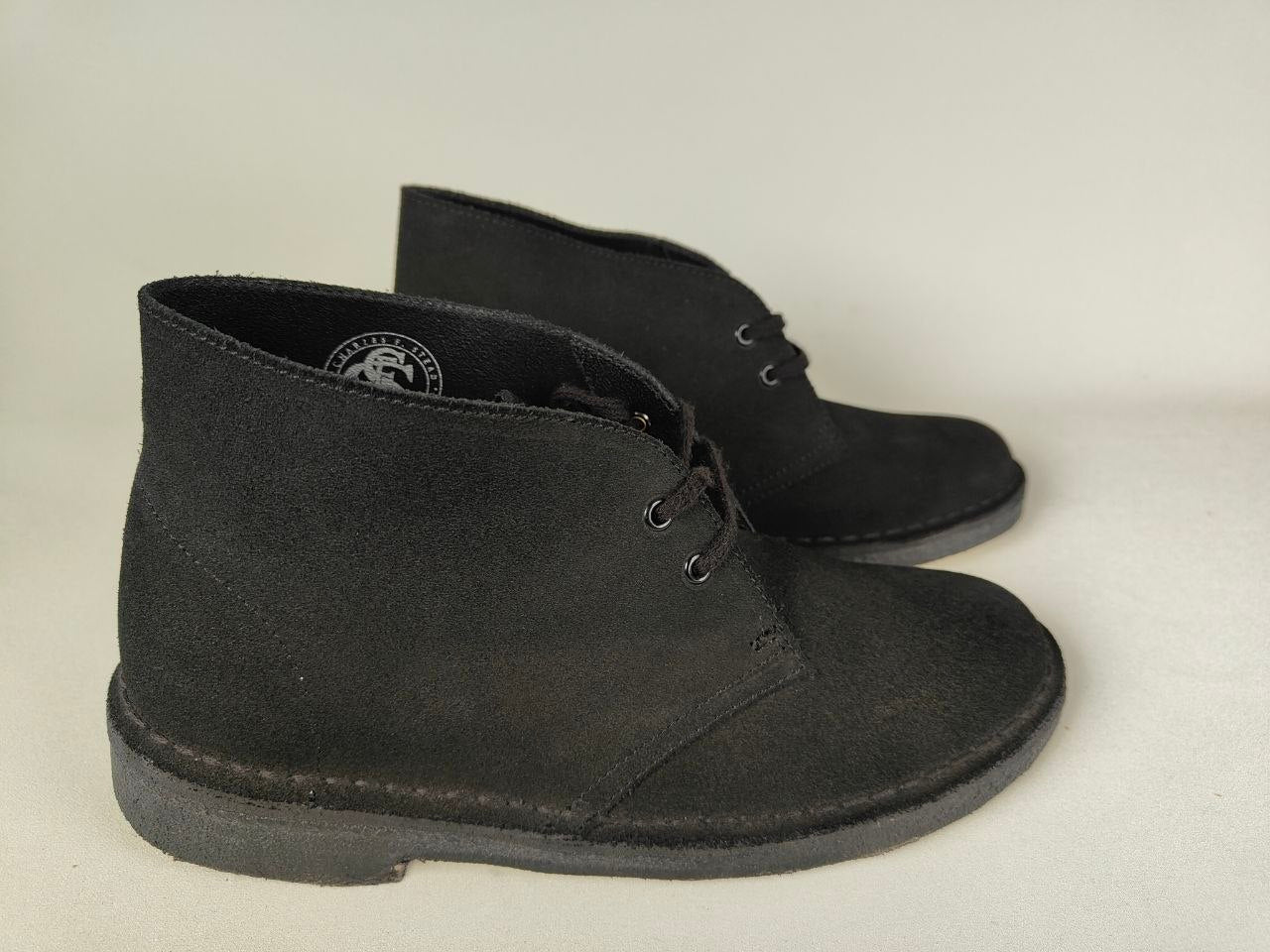 Clarks Desert Boot - Black Suede
