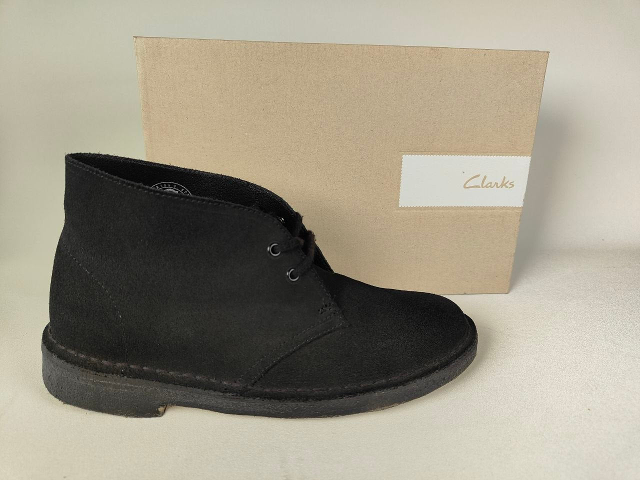 Clarks Desert Boot - Black Suede