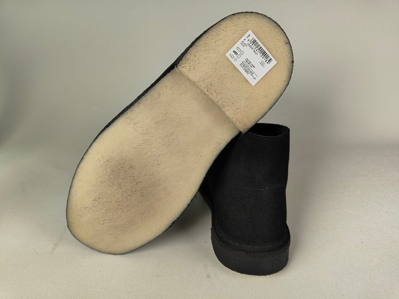 Clarks Desert Boot - Black Suede