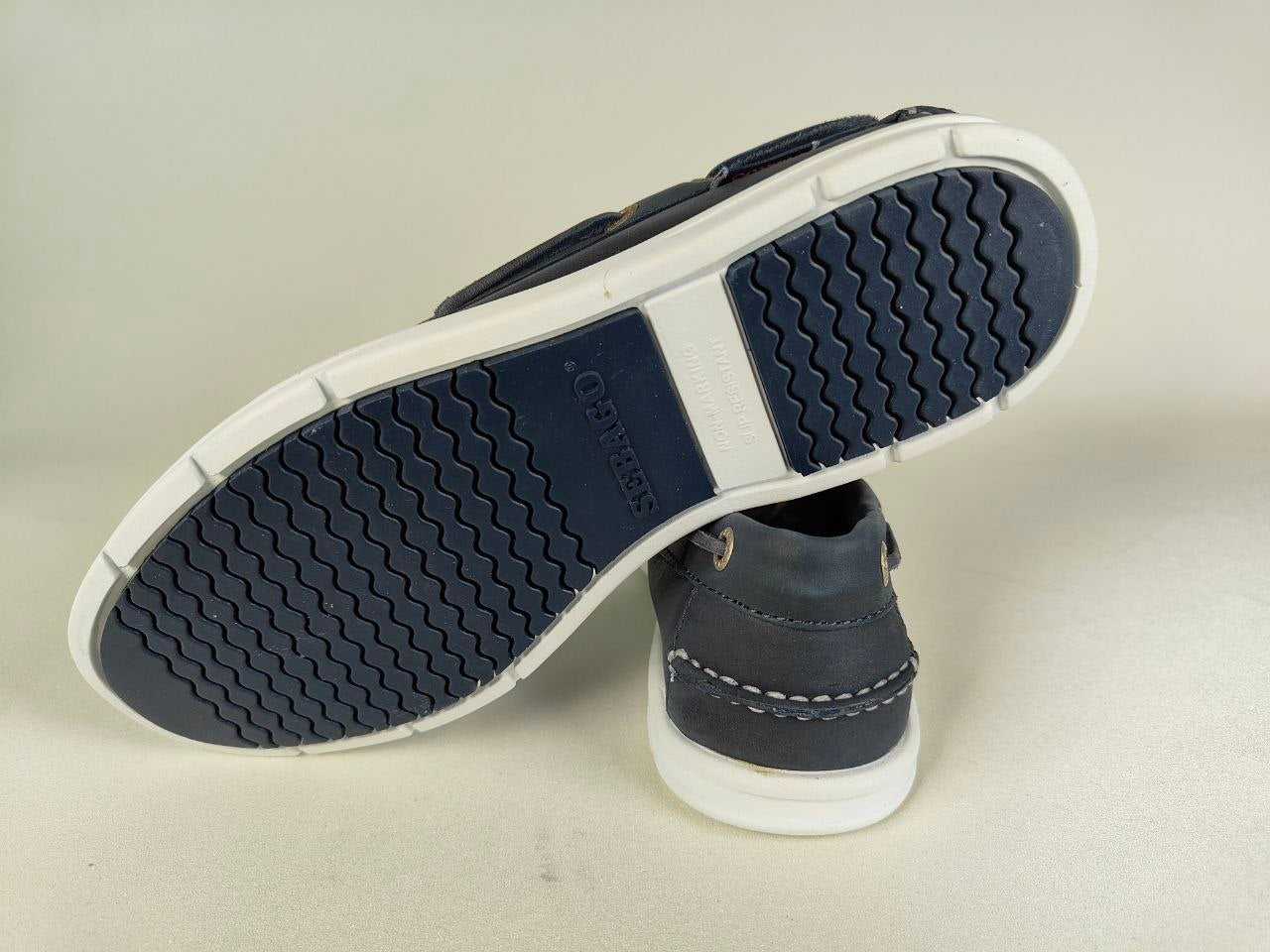 Sebago Litesite Two Eyes Navy Leather – Limited Edition