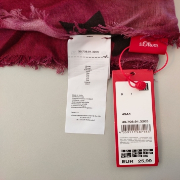 پکیج شال، روسری و کلا اس اولیور