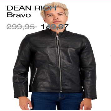 کاپشن چرمی DEAN RICH