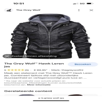 پکیج کاپشن چرم مردانه برند گری وولف-The Grey Wolf