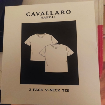 پکیج تیشرت مردانه یقه گرد و یقه هفت CAVALLARO