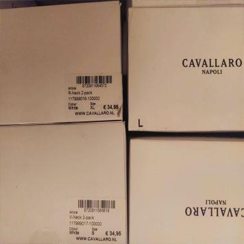 پکیج تیشرت مردانه یقه گرد و یقه هفت CAVALLARO