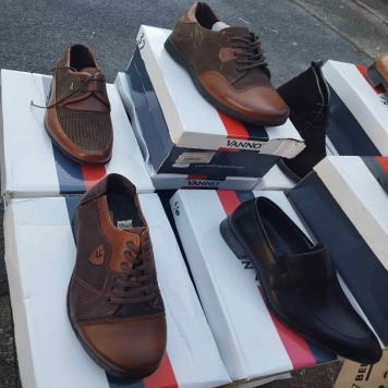 پکیج کفش مردانه چرم میکس از برندهای مطرح در ترک